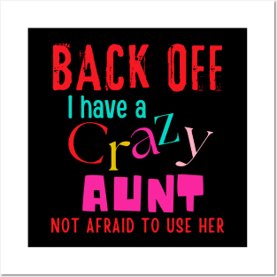 Crazy Aunt Posters and Art